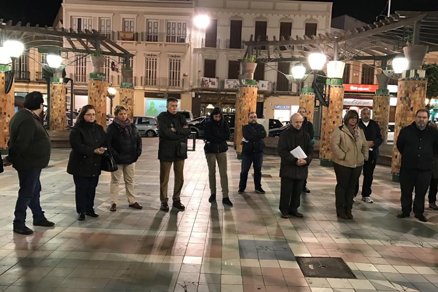 Círculo del Silencio en Málaga y Melilla