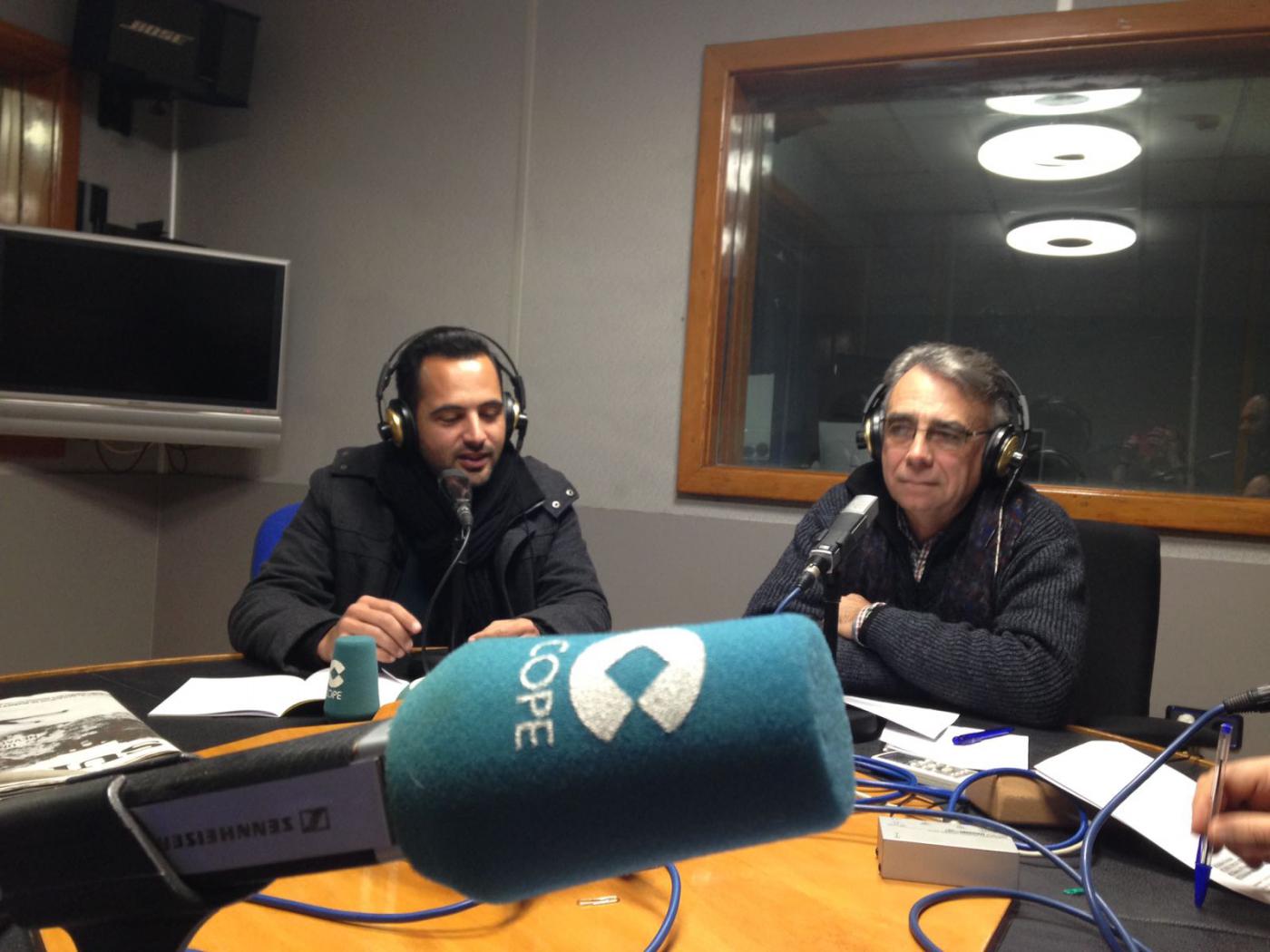Rafael Vázquez y José Manuel Mochón en El Espejo