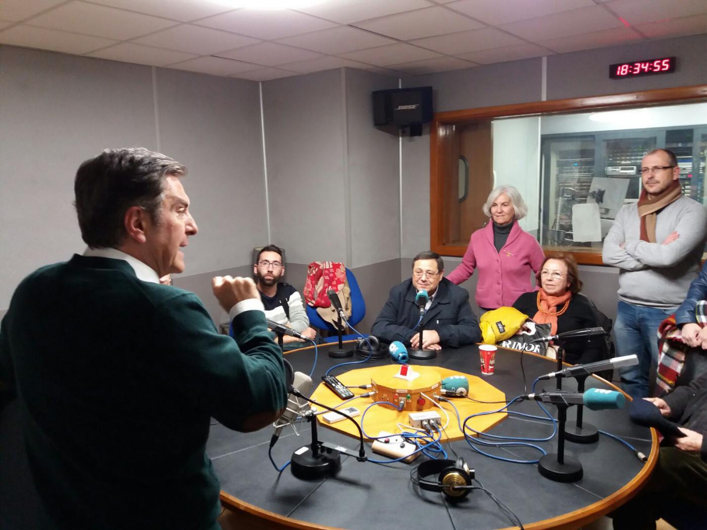 Visita a COPE Málaga de los alumnos del ISCR San Pablo