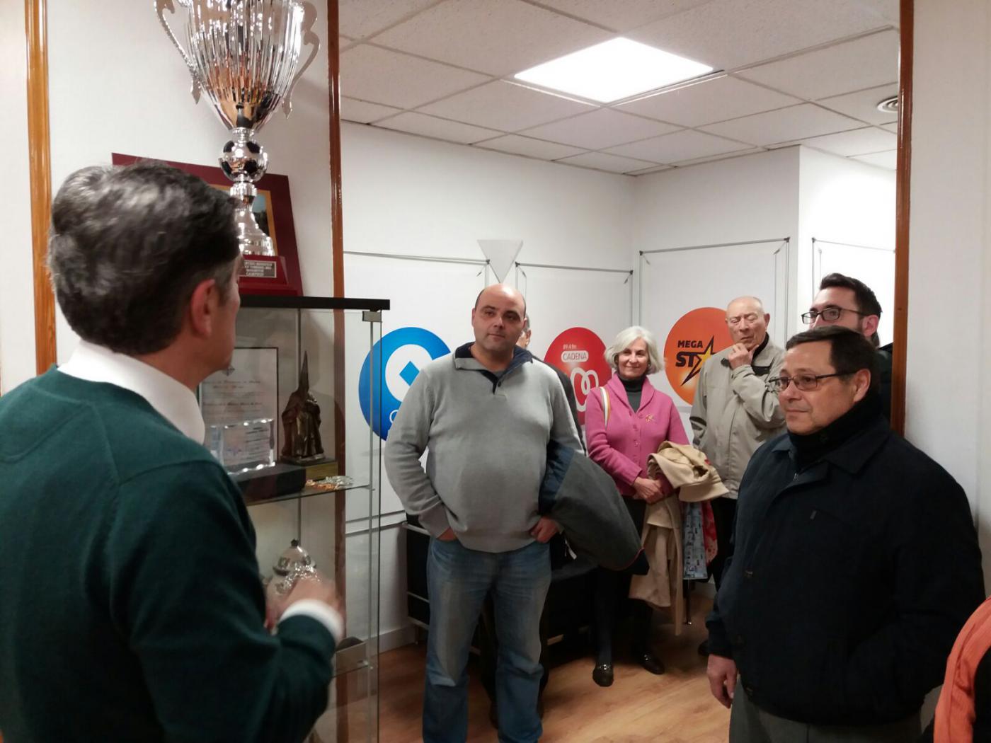 Visita a COPE Málaga de los alumnos del ISCR San Pablo