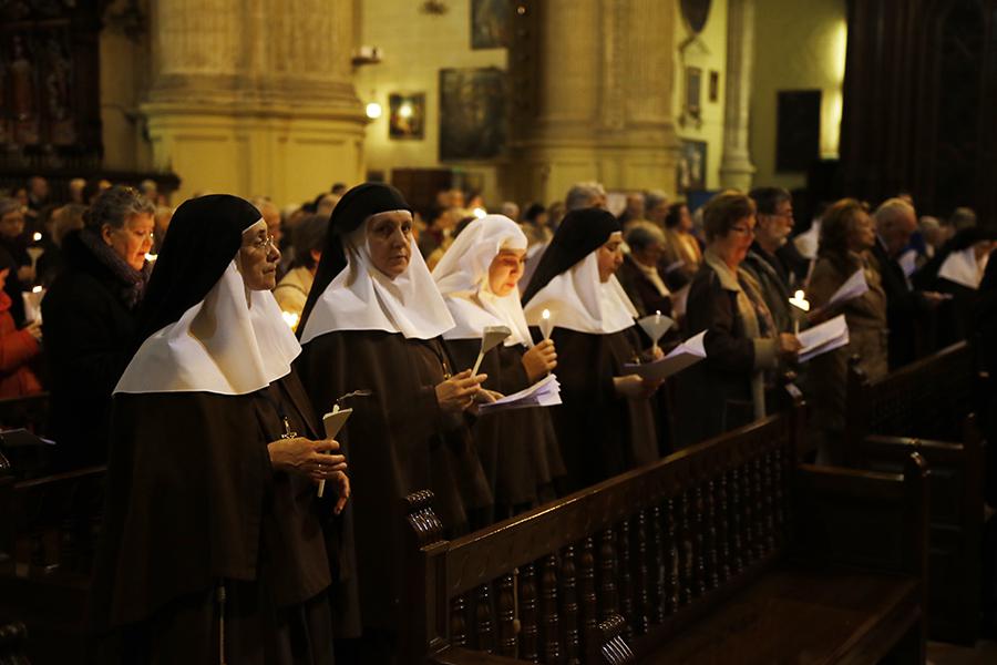 «Sois un signo de esperanza en nuestra sociedad»