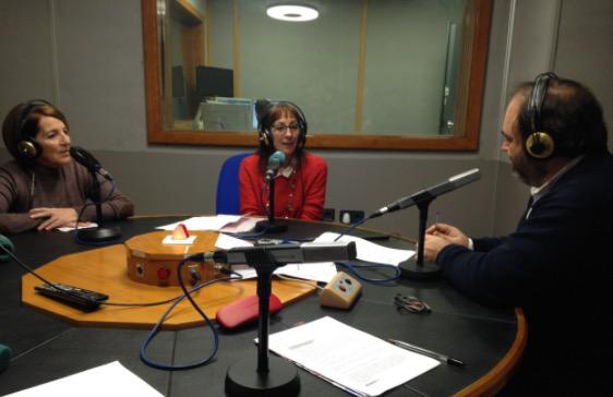 Isabel Gómez y Araceli Santiago, en El Espejo