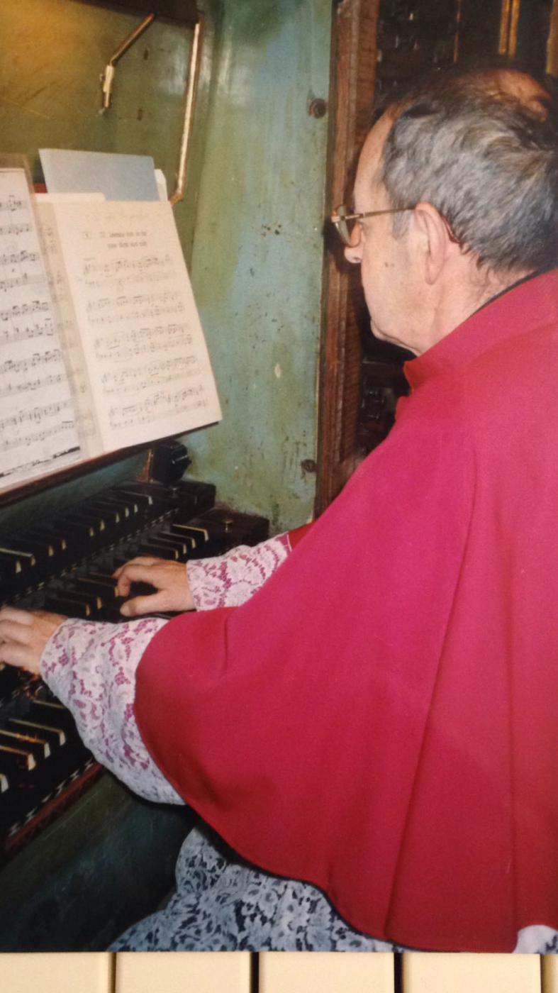 Victoriano Planas, organista de la Catedral de Málaga durante más de 20 años