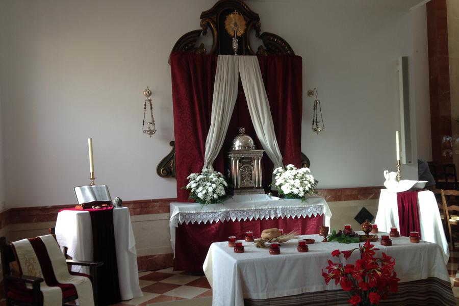 La visita a los "monumentos"