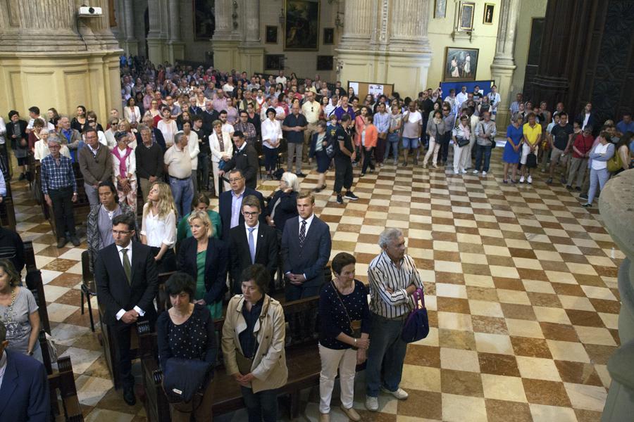 Domingo de Pascua de la Resurrección del Señor en la Catedral de Málaga // M. ZAMORA