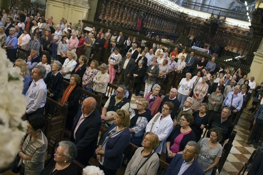 Domingo de Pascua de la Resurrección del Señor en la Catedral de Málaga // M. ZAMORA