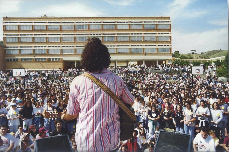Concierto de Migueli en el EDJ 1996