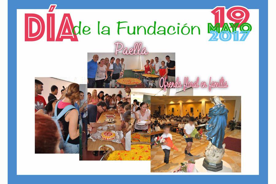 Ofrenda floral en el 50 aniversario del Colegio Padre Jacobo