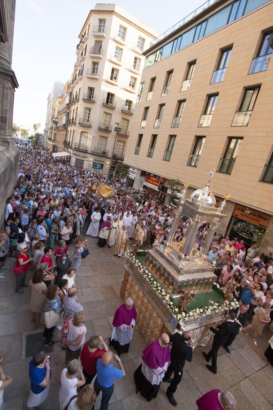 Solemnidad del Santísimo Cuerpo y la Sangre de Cristo (Corpus Christi) en Málaga // M. ZAMORA