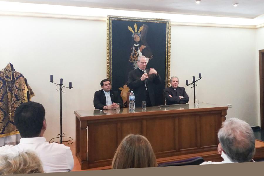 Visita Pastoral del Obispo de Málaga a la parroquia de Santa Cruz Real de Teba