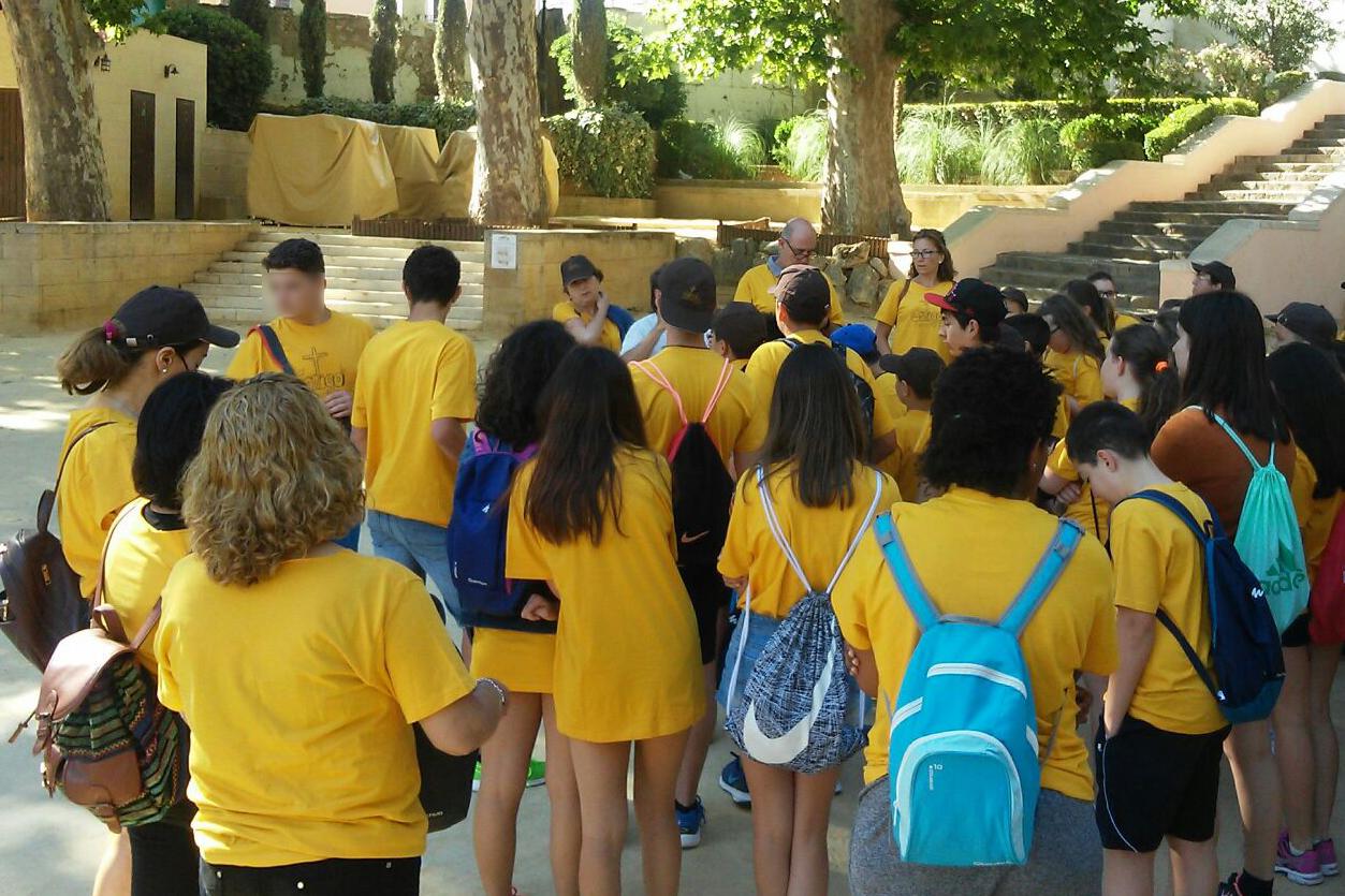 Varias parroquias de la zona de Álora se unen en el campamento "Contigo empezó todo" // A. GARCÍA