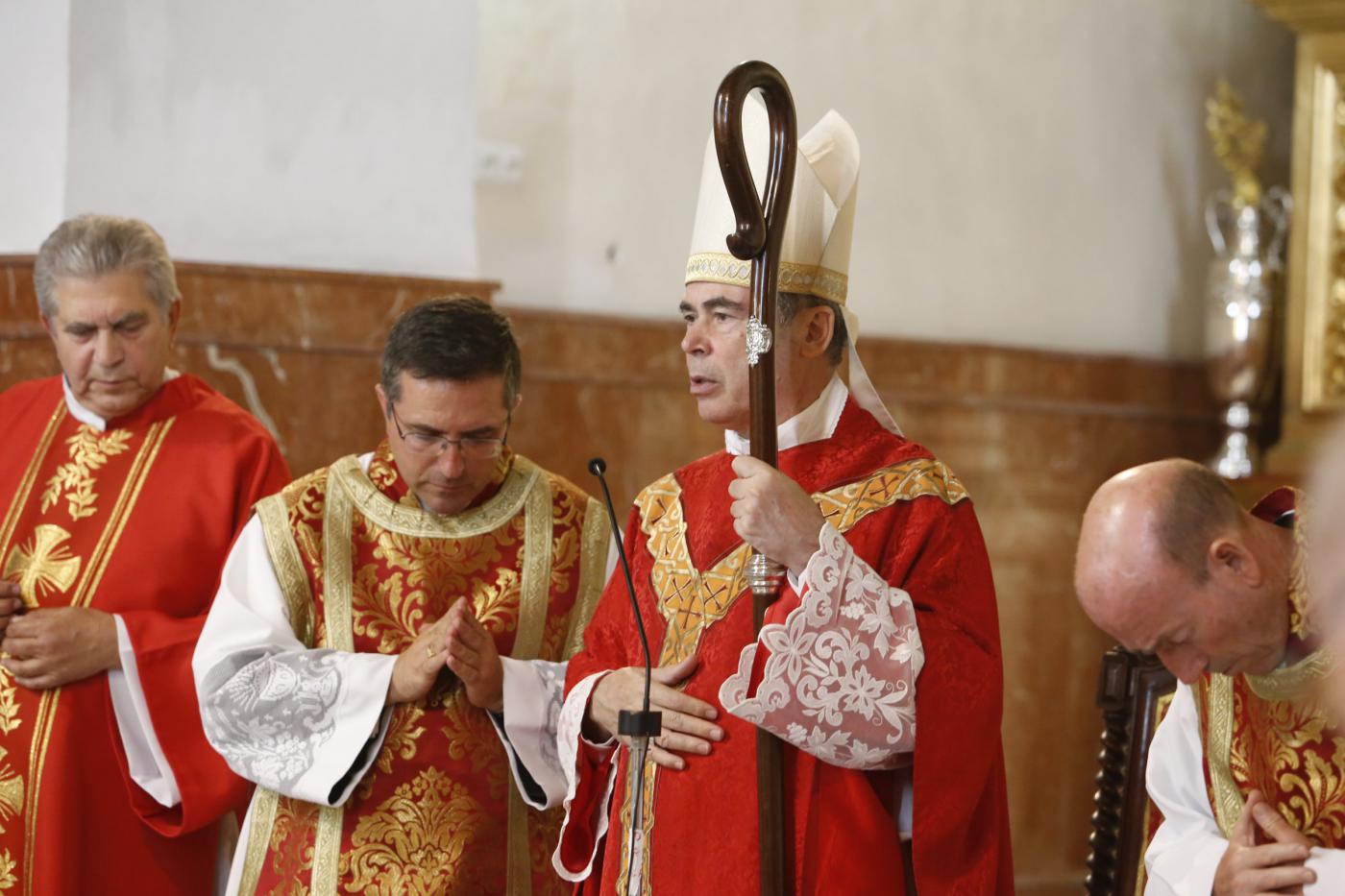 Don Jesús Catalá, en la Misa estacional durante su Visita Pastoral a Campillos