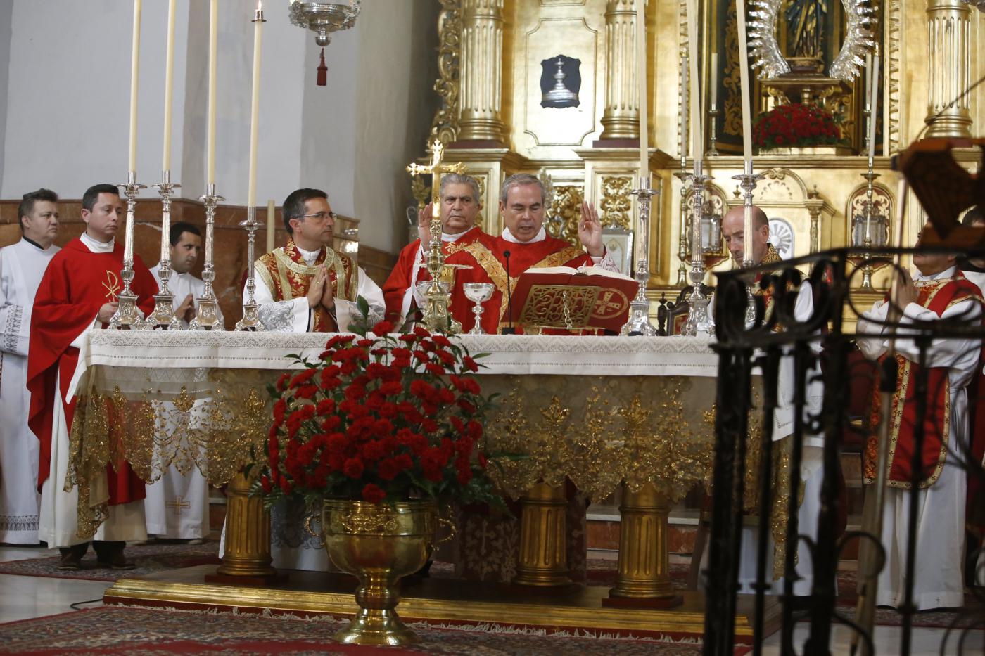 Don Jesús Catalá, en la Misa estacional durante su Visita Pastoral a Campillos