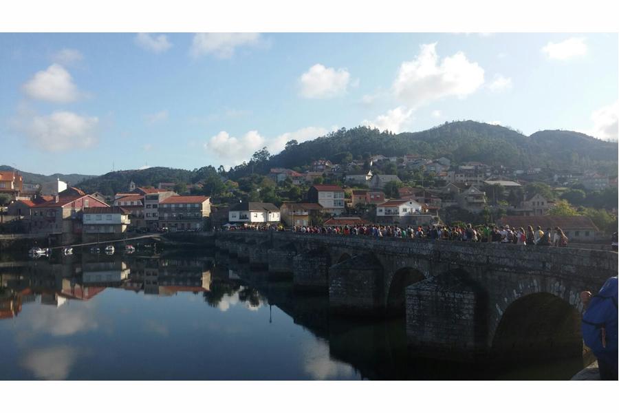 Camino de Santiago, tercera etapa: Redondela-Pontevedra