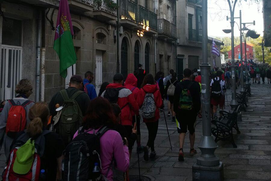 Última etapa del Camino de Santiago: Padrón-Santiago