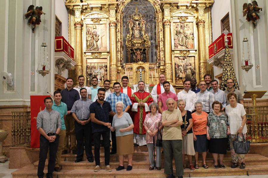 Visita del Seminario de Málaga al Santuario de Santa María de la Victoria. FOTO: A. BENZAQUÉN
