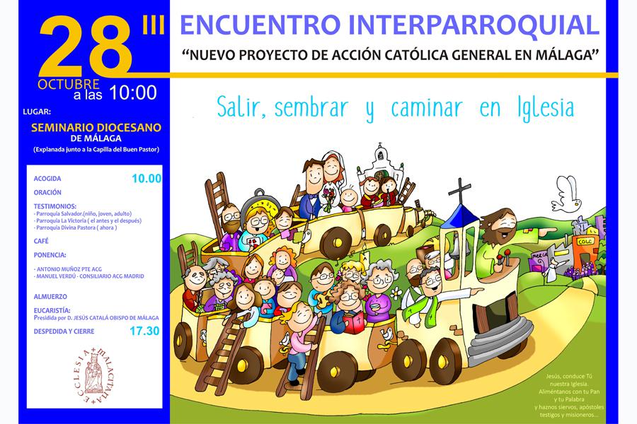 Encuentro Interparroquial de la Acción Católica General en Málaga