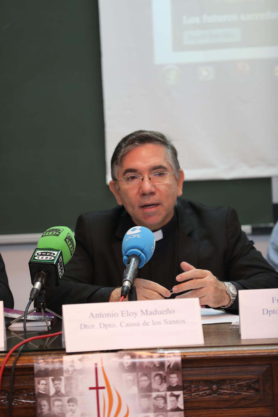 Rueda de prensa de presentación de la Causa de Canonización de 214 mártires de Málaga // S. FENOSA