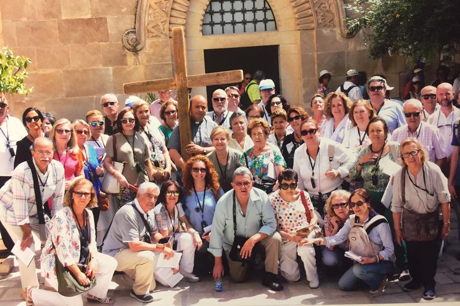 Las parroquias de Santa María la Mayor y el Espíritu Santo, de Ronda, peregrinan a Tierra Santa