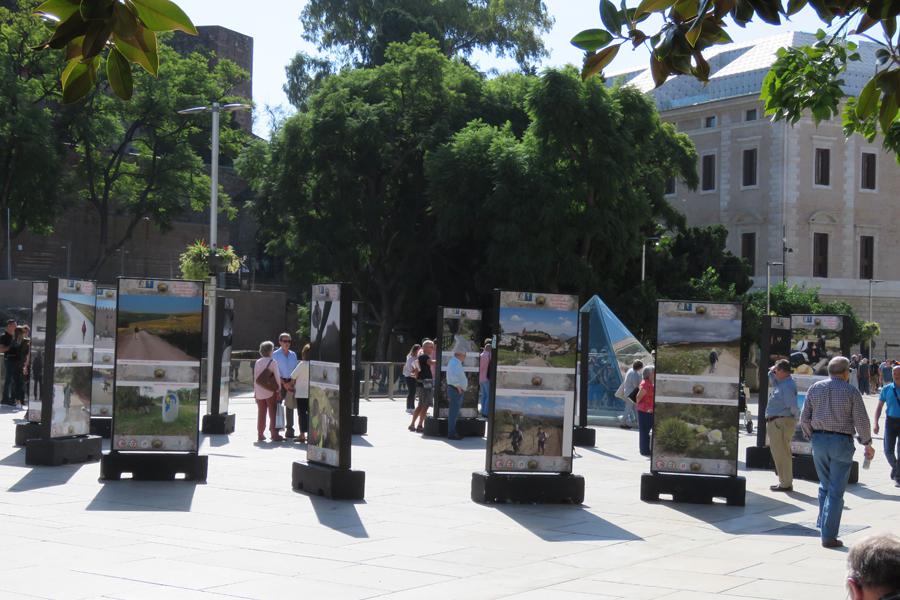 Exposición de la Asociación Jacobea de Málaga sobre el Camino Mozárabe // L. DE LAS PEÑAS