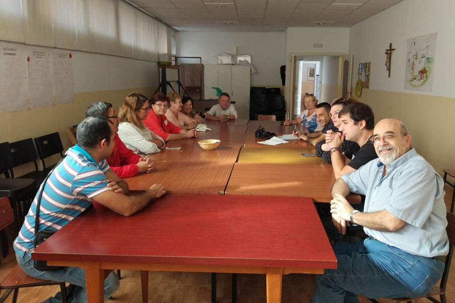 Asamblea parroquial en Nuestra Señora de los Ángeles, en Málaga // M. MÁRQUEZ