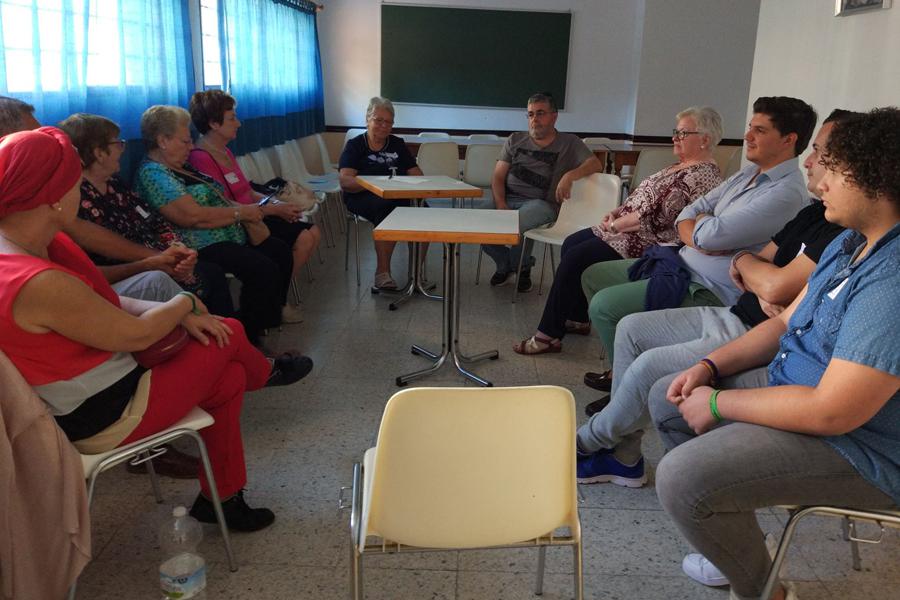 Asamblea parroquial en Nuestra Señora de los Ángeles, en Málaga // M. MÁRQUEZ