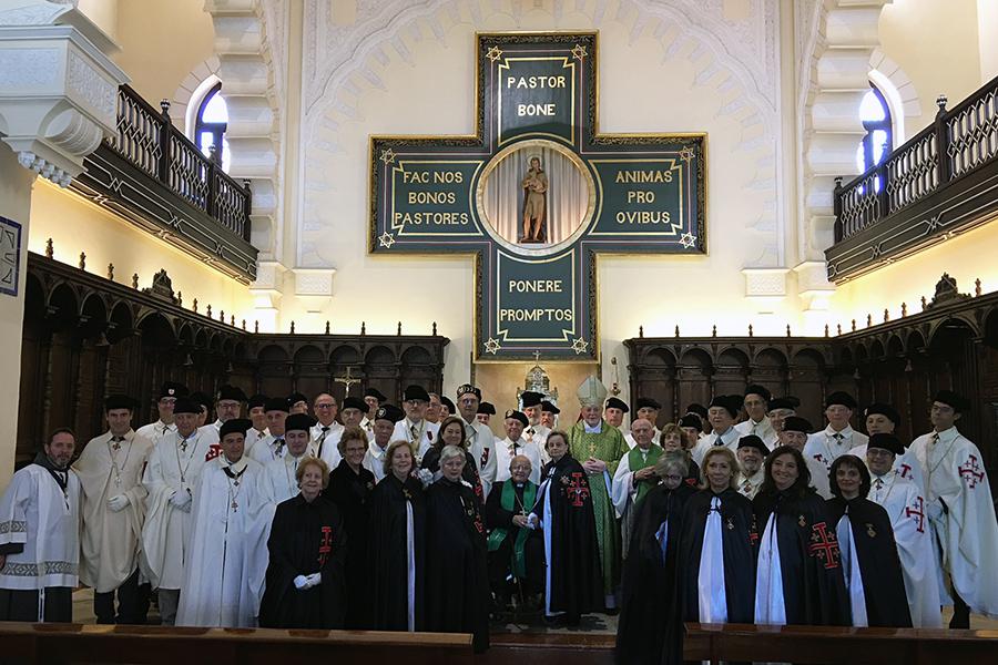Caballeros y Damas del Santo Sepulcro de Jerusalén, en Málaga