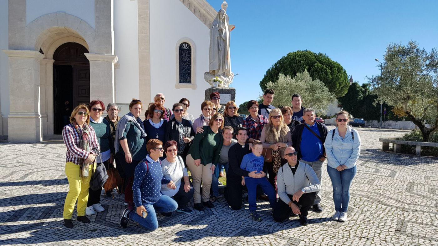 Peregrinación de Fátima de las parroquias de Algarrobo, Sayalonga, Álora y algunos fieles de Estepona