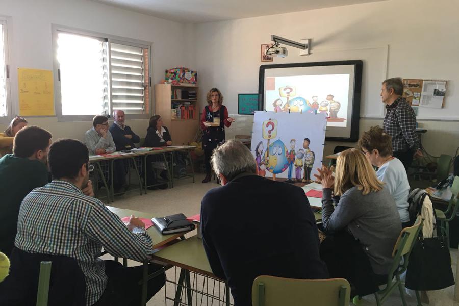 Uno de los talleres de las Jornadas de Formación, el dirigido por la Delegación de Pastoral Familiar // I. HERRUZO