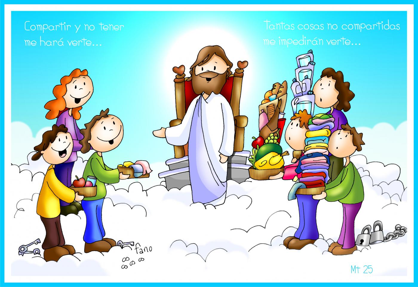 Comentario al evangelio de la Solemnidad de Jesucristo Rey del Universo