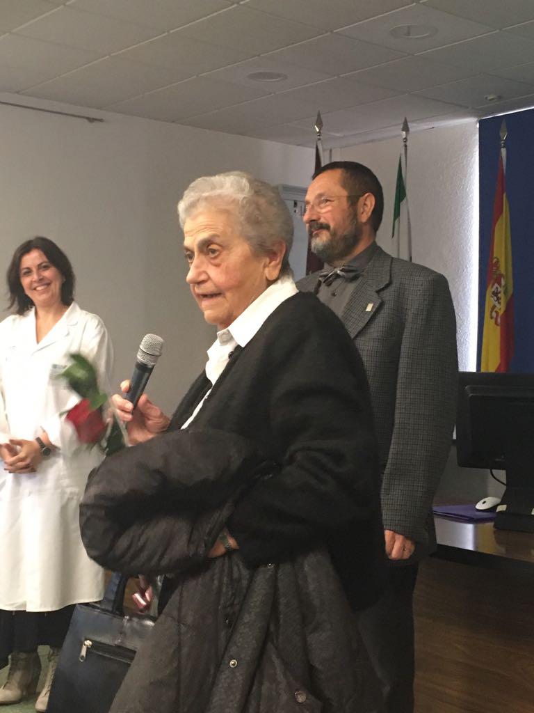 Homenaje al Dr. Gálvez. FOTO: TERESA JIMÉNEZ