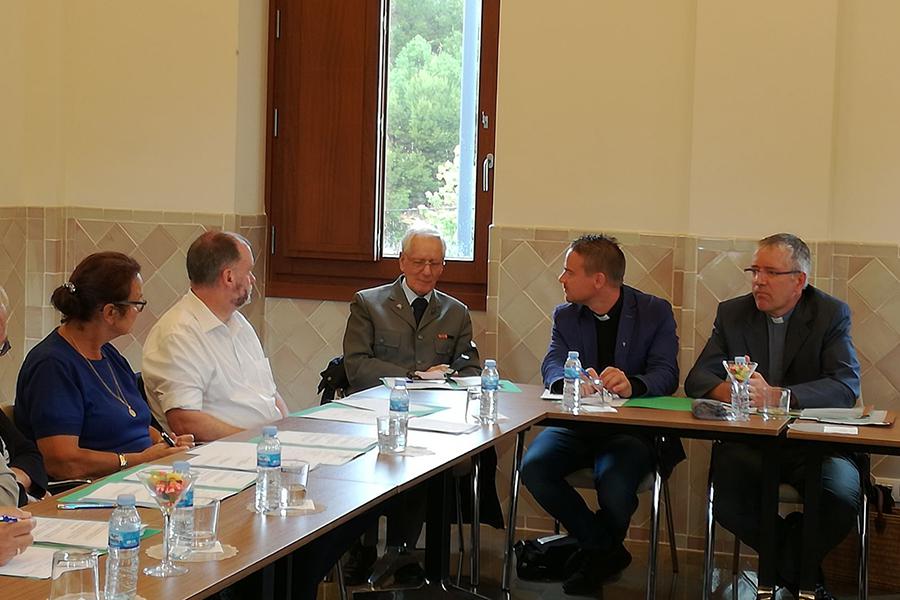 Encuentro de representantes de las iglesias cristianas con el Obispo de Málaga