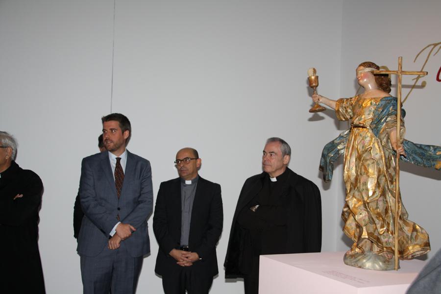 Obispos de Sur de España visitan la exposición sobre Fernando Ortiz, en ArsMálaga Palacio Episcopal // E. LLAMAS