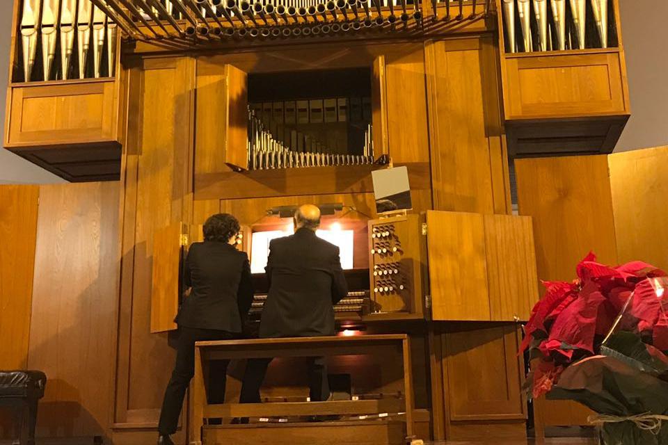 Conferencia del organista de la Catedral, Adalberto Martínez Solaesa