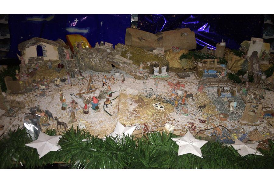 Belen de la familia Pardo Pascual, en Nerja // A. PASCUAL