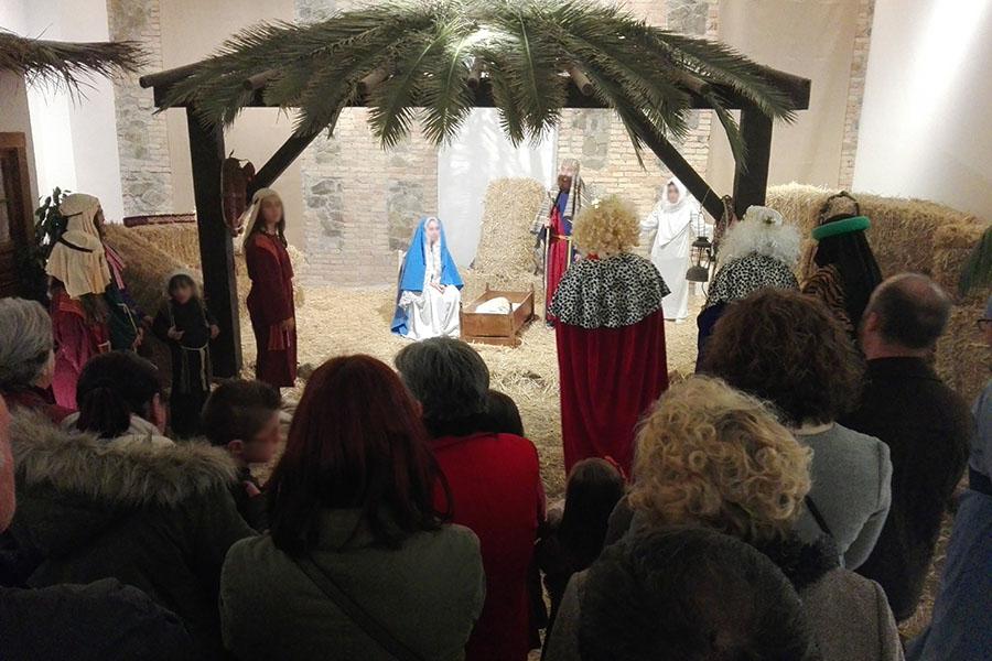 Escena del Belén Viviente Diocesano. A. MORENO
