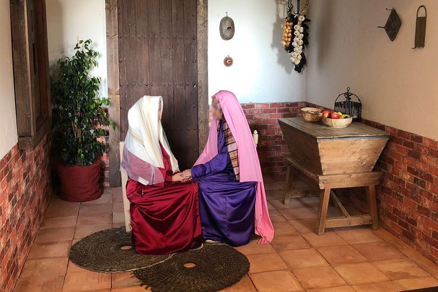 Escena del Belén Viviente Diocesano
