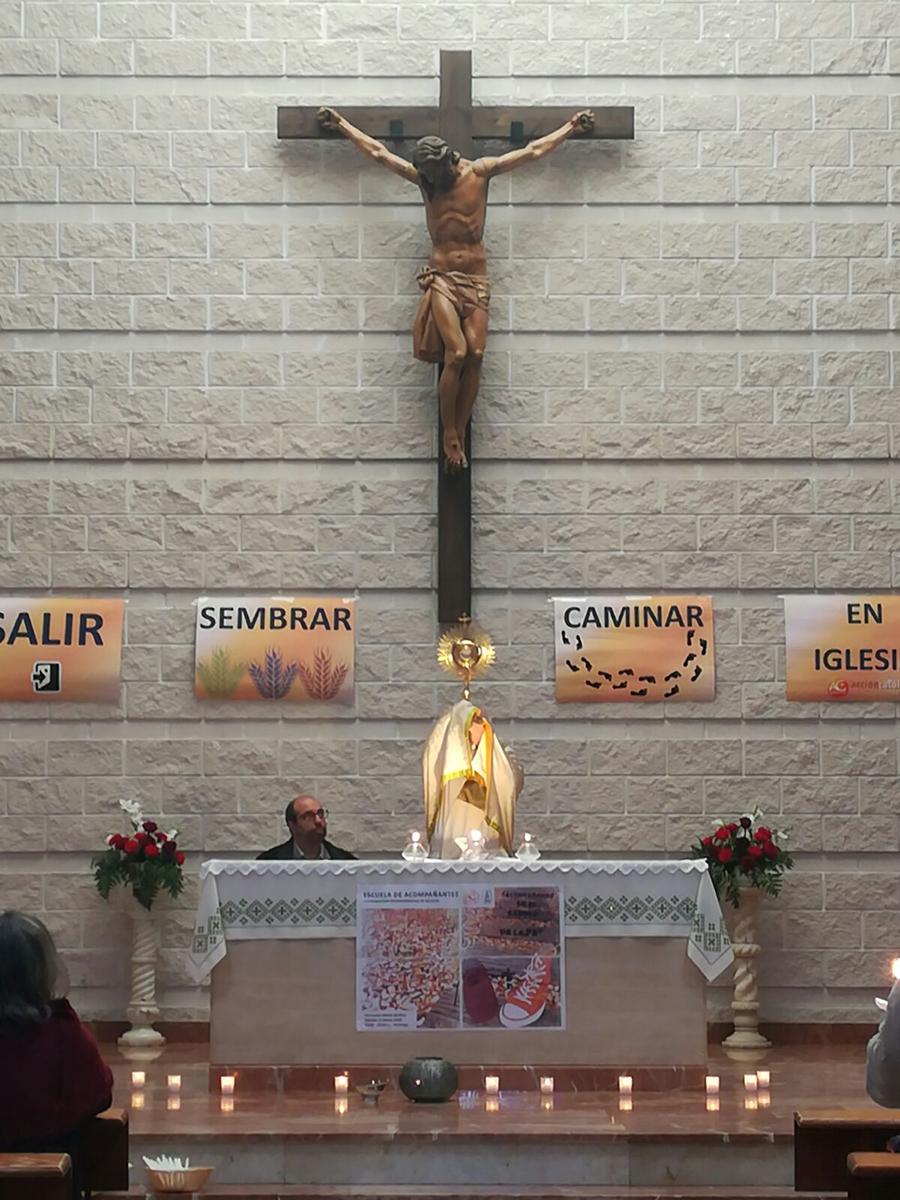 Sesión inaugural de la "Escuela de Acompañantes" puesta en marcha por Acción Católica Málaga // C. VERA