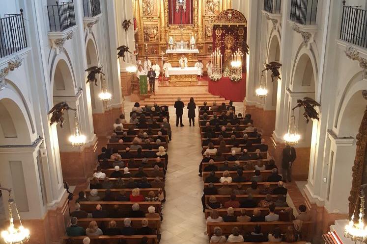 75 aniversario de la Coronación Canónica de la Imagen de Santa María de la Victoria (Santuario de la Virgen de la Victoria - Málaga)
