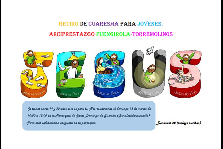 Benalmádena acoge un retiro de Cuaresma para jóvenes