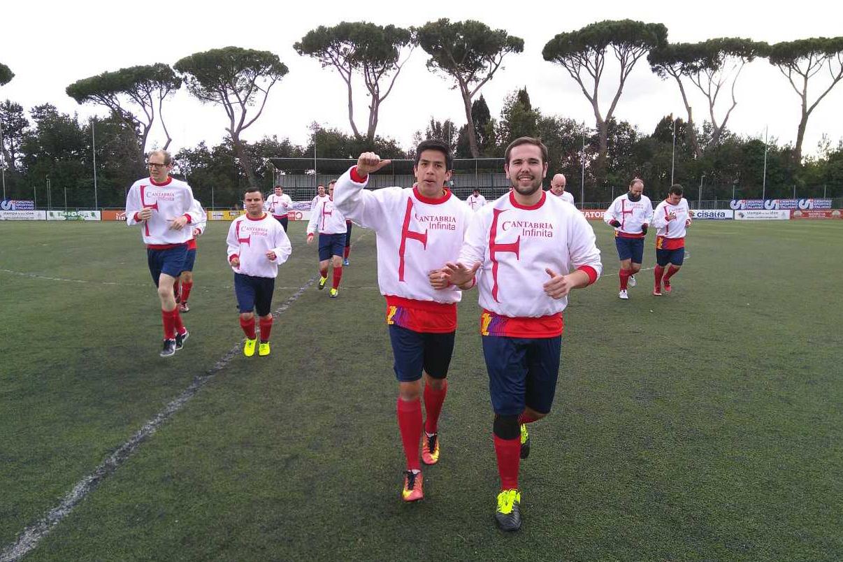 Equipo del Colegio Español en la Clericus Cup 2018