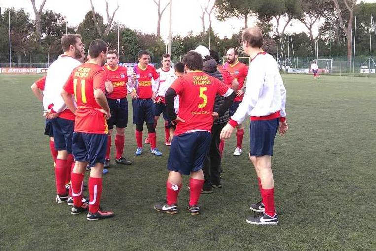 Equipo del Colegio Español en la Clericus Cup 2018