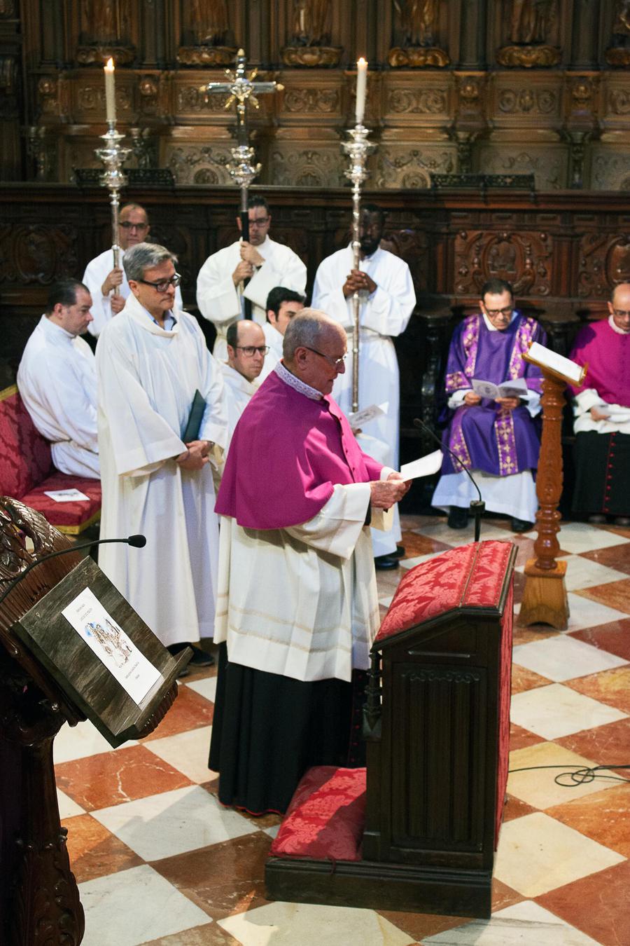 Cabildo del Perdón. Miércoles Santo en la Catedral de Málaga // M. ZAMORA