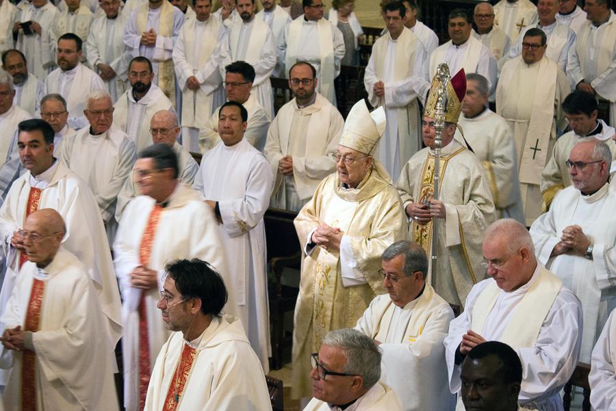 Misa Crismal 2018 en la Catedral de Málaga // M. ZAMORA