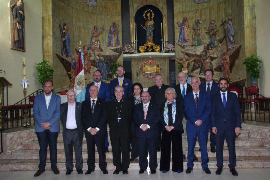 Saludo del Obispo a los miembros de las Congregaciones y Hermandades de Gloria (Málaga)
