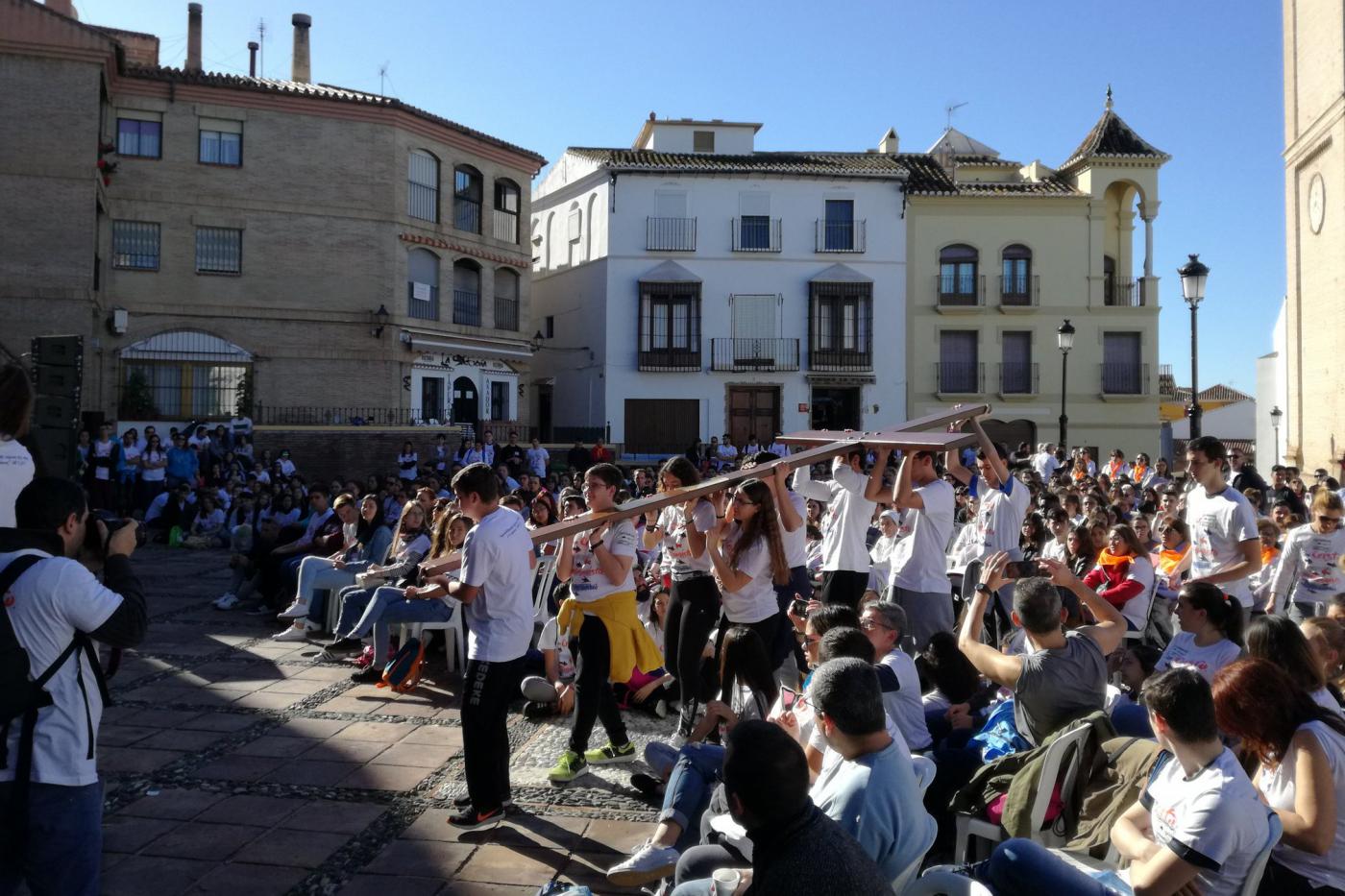 «¡Queridos jóvenes, no tengáis miedo de seguir al Maestro!»