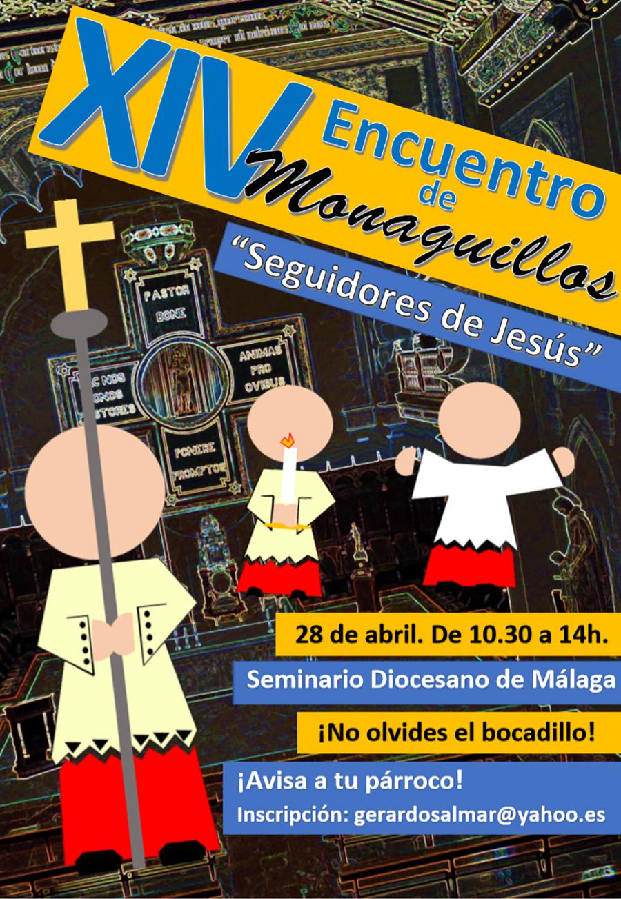 Cartel del XIV Encuentro de Monaguillos
