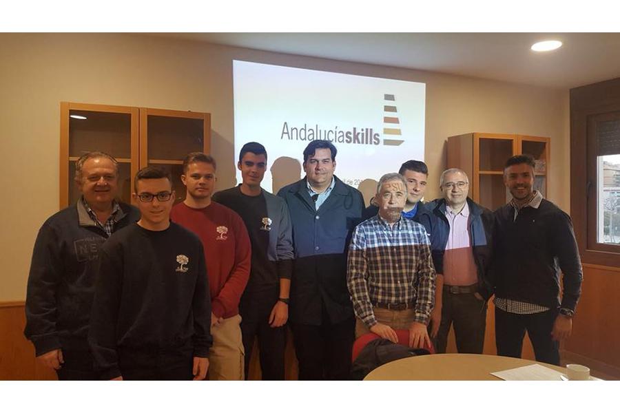 El Colegio San José de Málaga logra una medalla de plata en el Campeonato AndalucíaSkills en la modalidad de Refrigeración