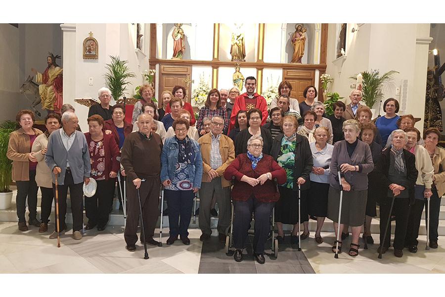 Pascua del Enfermo en la parroquia de Algarrobo