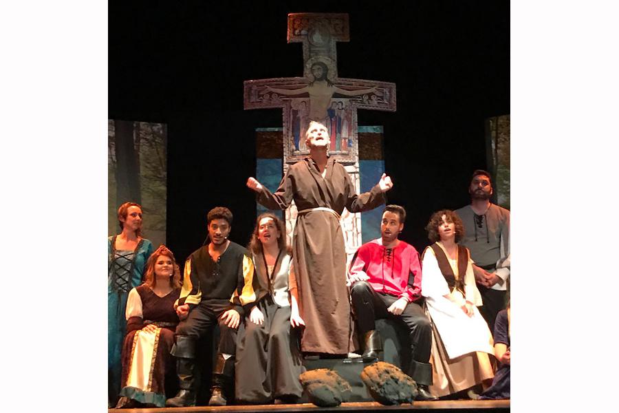 Estreno de "Asís, el musical" en Málaga // A. AGUILERA